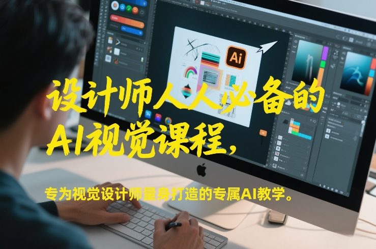 设计师人人必备的AI视觉课程，专为视觉设计师量身打造的专属AI教学-创富资源云网创