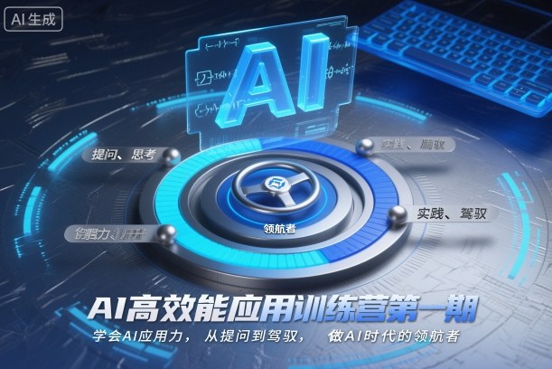 AI高效能应用训练营第一期，学会AI应用力，从提问到驾驭，做AI时代的领航者(更新)-创富资源云网创