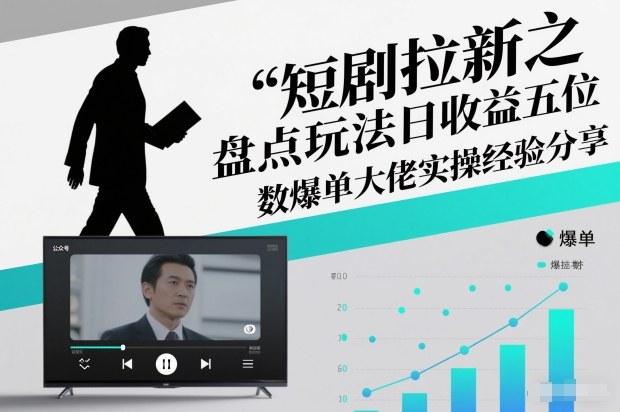 短剧拉新之盘点玩法日收益五位数爆单大佬实操经验分享-创富资源云网创