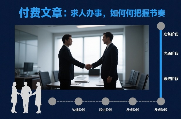付费文章：求人办事，如何把握节奏-创富资源云网创