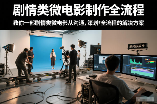 剧情类微电影制作全流程，教你一部剧情类微电影从沟通，策划到拍摄制作全流程的解决方案-创富资源云网创