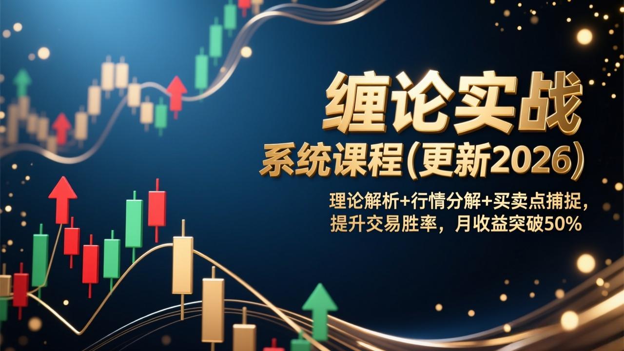 缠论实战系统课程(更新2026-创富资源云网创