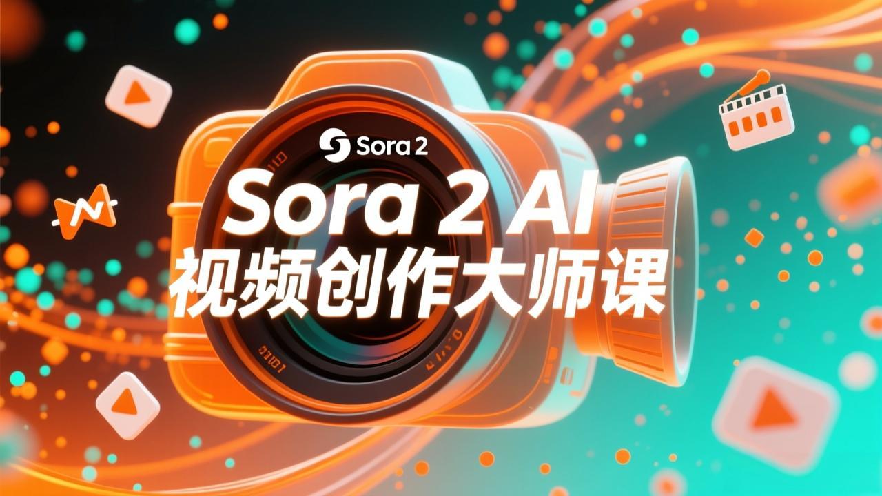 如何利用Sora 2创建流行AI人工智能视频大师班教程：掌握创作全流程，产出百万播放内容-创富资源云网创
