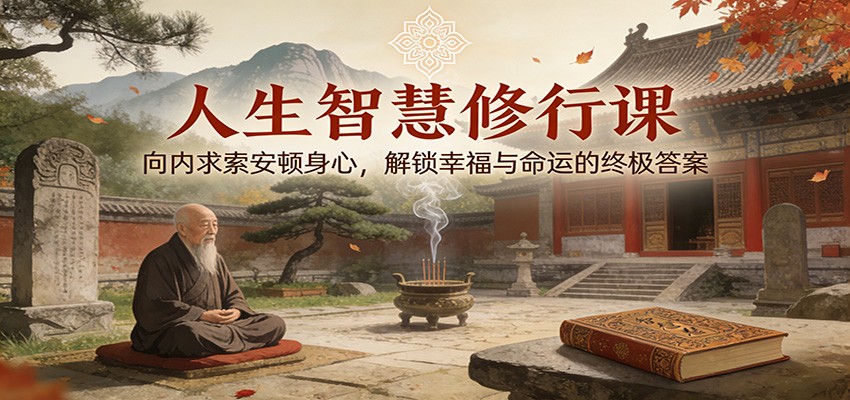 人生智慧修行课：向内求索安顿身心，解锁幸福与命运的终极答案-创富资源云网创