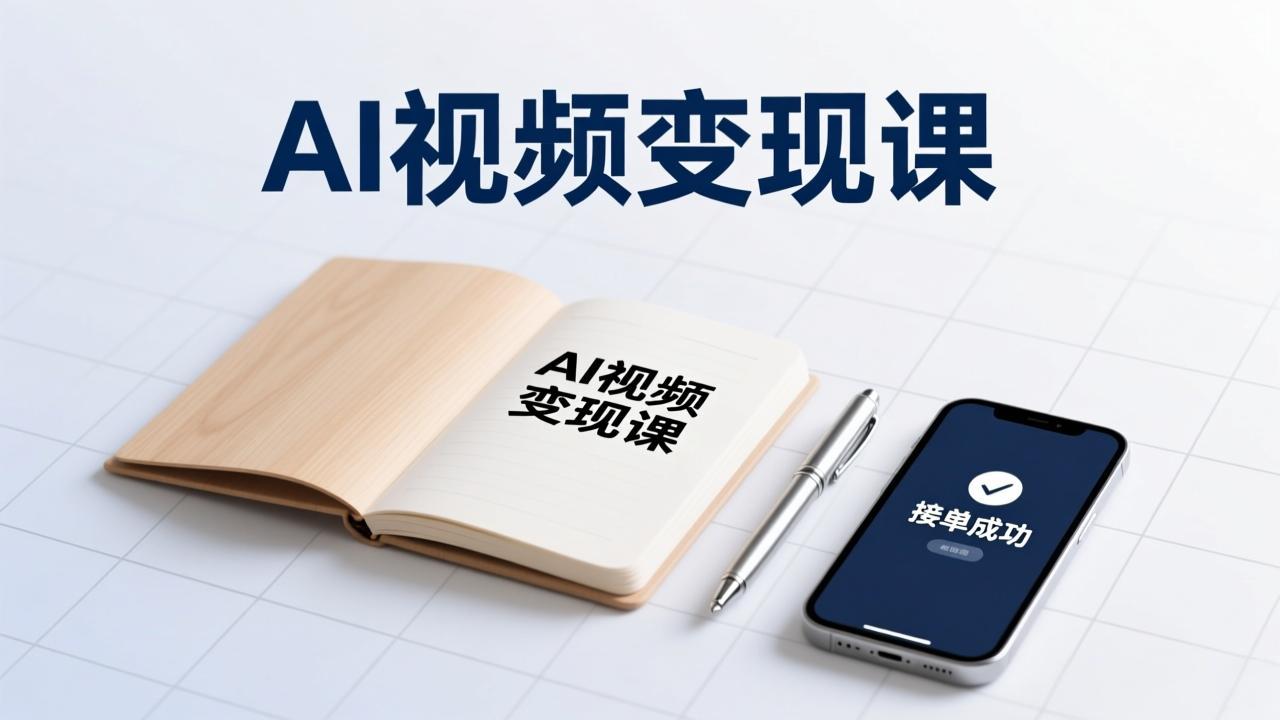 AI视频变现课，学完即可创作短片、接商单，实现副业增收，单项目报价可达千元-创富资源云网创